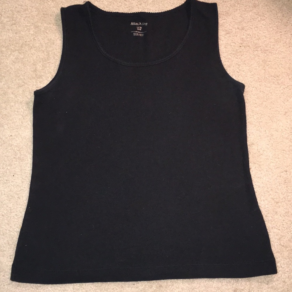 🖤🖤100% Cotton black tank top🖤🖤